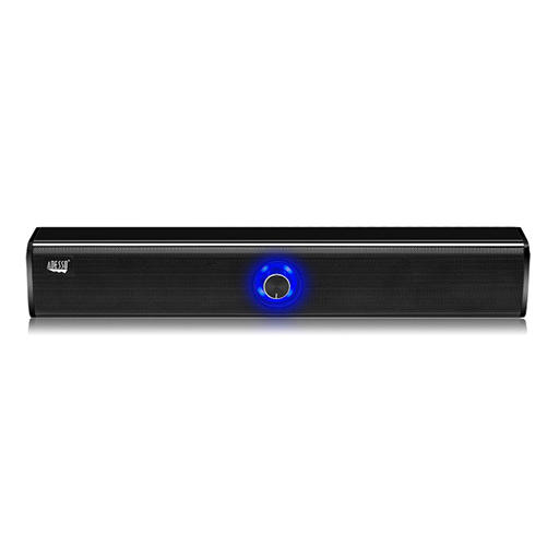Adesso XTREAM S6 - 2.0 Portable Bluetooth Sound Bar Speaker - 20W RMS - Black 